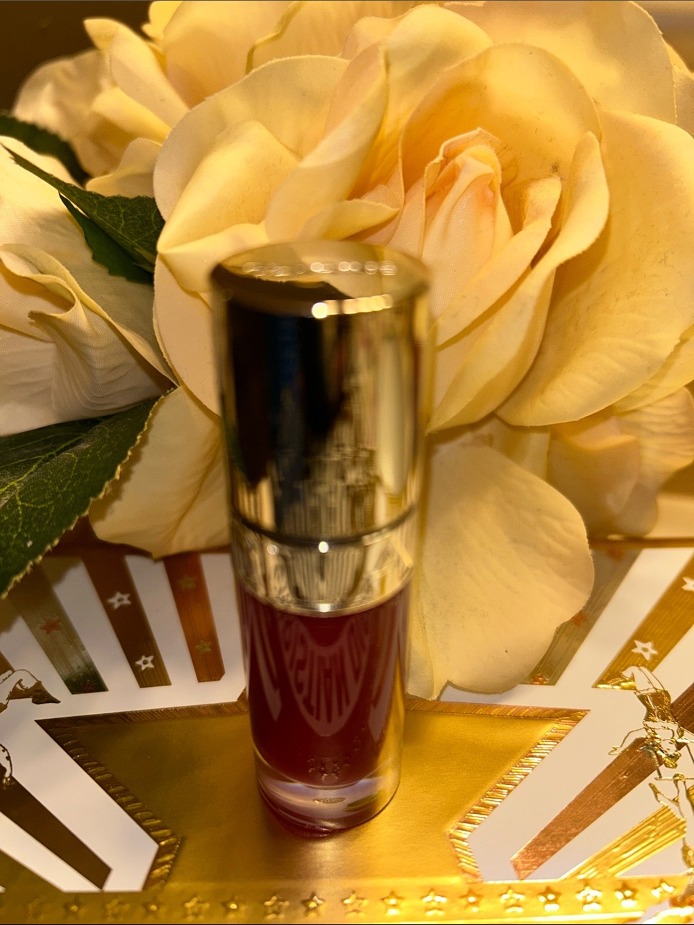 Clarins raspberry lip comfort oil